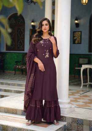 KALKI FASHION KHWAAB KURTI EITH BOTTOM AND DUPATTA