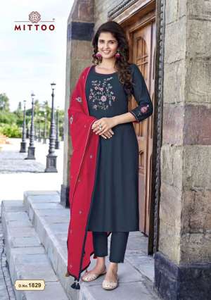 Vol-4 Summer Amazing Work Kurti With Pant And Dupatta