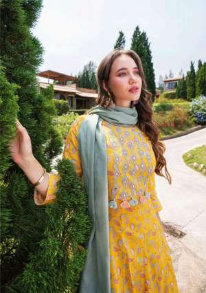 Zara Vol-3 Fantastic Print Kurti With Pant And Dupatta