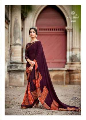 Kashvi Creation Presents Jasleen Georgette Printed Sarees