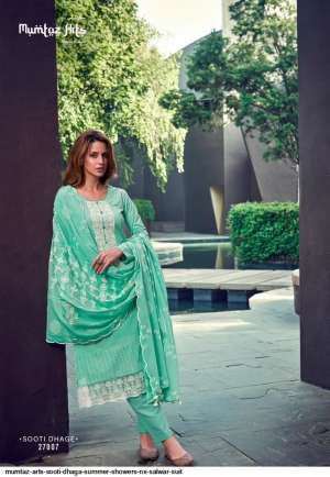 MUMTAZ ARTS SOOTI DHAGA SUMMER SHOWERS NX SALWAR SUIT