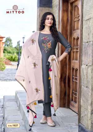 Vol-4 Summer Amazing Work Kurti With Pant And Dupatta