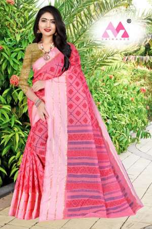 SAREES SOFT COTTON LOOK SAREE CATALOG