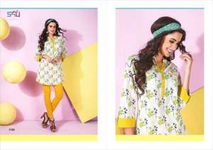 S4U BY SHIVALI FOREVER YOUNG 2 SHORT KURTIES 