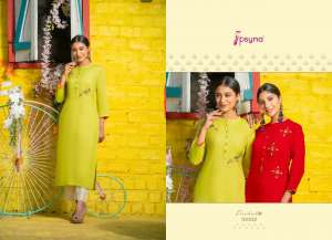 PSYNA POSHAK 10 RAYON ELEGANT KURTI 