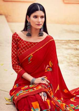 Supriya Georgette Printed Sarees
