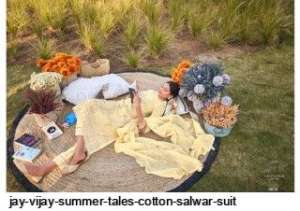 JAY VIJAY SUMMER TALES COTTON SALWAR SUIT