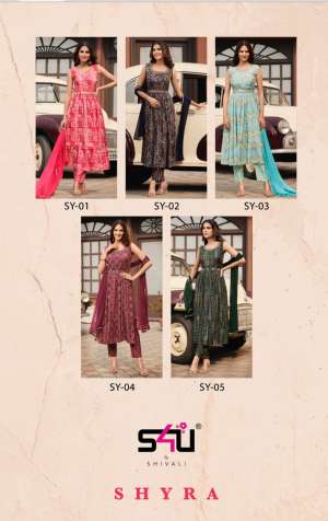 SILK GORGEOUS LOOK KURTI WITH PANT AND DUPATTA CATALOG