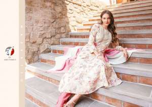 Zara Vol-3 Fantastic Print Kurti With Pant And Dupatta