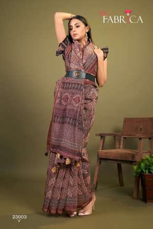 The Fabrica Presents Stelvin Cotton Daily Wear Sarees