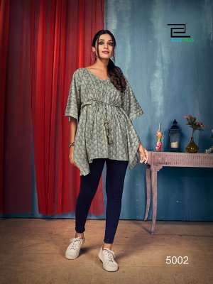 NEW AND MODERN STYLE KAFTAN KURTI CATALOG