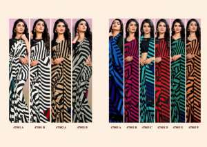 Sushma Saree Modern Outlook 47001-47003 Colors Series
