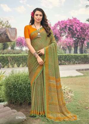 Ruchi Presents Aahana Fancy Daily Wear Sarees Catalog