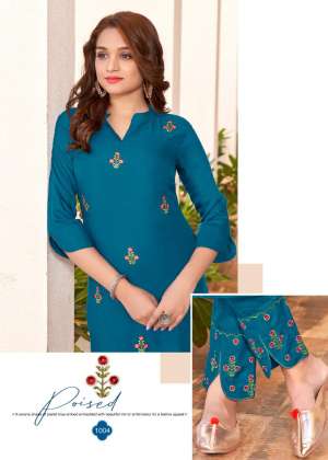 SELESTA ZEHEN KURTIS WITH BOTTOM 