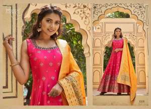 Virasat Presents Banarasiya Vol-2 Designer Readymade Long Gown