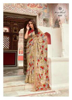 Swastik Georgette Printed Sarees Catalog