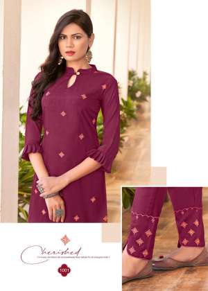 SELESTA ZEHEN KURTIS WITH BOTTOM 