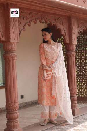 D NO 125 KURTI WITH BOTTOM AND DUPATTA