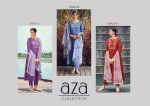 AZA KURTI WITH PANT AND DUPATTA