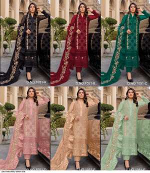 ZIANA EMBROIDERY 1051 SALWAR SUITS