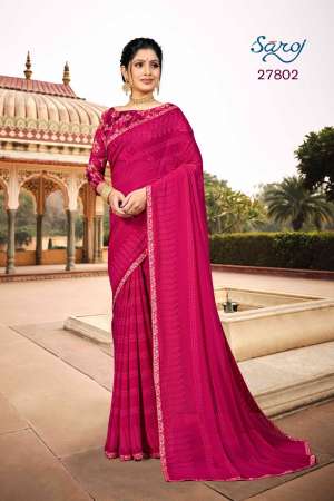 KACHI KALLI FANCY CATCHY LOOK SAREE CATALOG