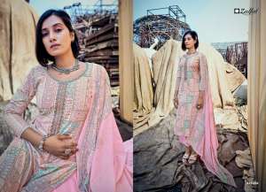 ZULFAT DESIGNER SUIT SHADES COTTON DECENT PRINT SALWAR SUIT CATALOG