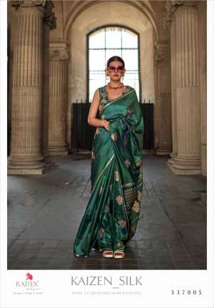 Rajtex Presents Kaizen Silk Party Wear Style Designer Saree