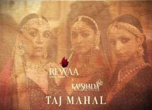 Rewaa Presents Taj Mahal Designer Rajwadi Silk Readymade Lehenga Choli Catalog 