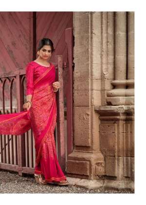 Kashvi Creation Presents Jasleen Georgette Printed Sarees
