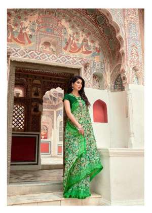 Swastik Georgette Printed Sarees Catalog