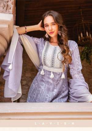 Zara Vol-3 Fantastic Print Kurti With Pant And Dupatta