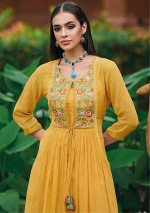 Presents Ek Soot Vol-2 Indo Western Shrug Style Koti With Kurti SET