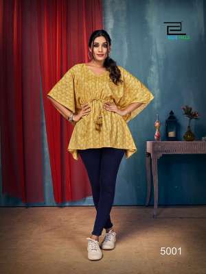 NEW AND MODERN STYLE KAFTAN KURTI CATALOG