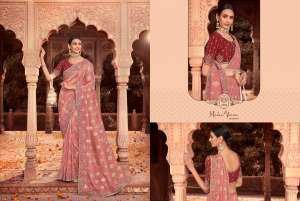 KACHI KALLI FANCY CATCHY LOOK SAREE CATALOG