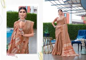 Tanishka Digital Vol-1 Banarasi Cora Silk Saree