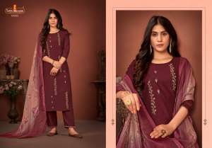 TUNIC HOUSE HASEENA TOP BOTTOM AND DUPATTA