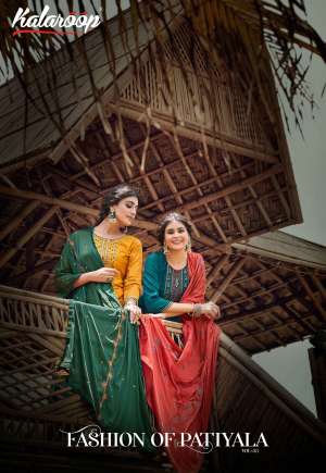 Kalaroop Presents Fashion Of Patiyala Vol-33 Silk Kurtis  