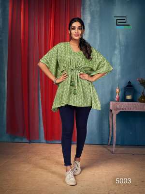 NEW AND MODERN STYLE KAFTAN KURTI CATALOG