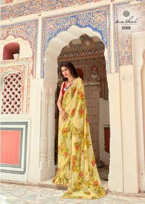 Swastik Georgette Printed Sarees Catalog