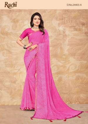 Vol-6 Chiffon With Banarasi Border Casual Wear Sarees