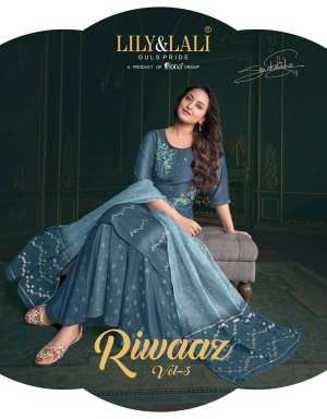 Vol-3 Party Wear Kurtis With Sharara And Dupatta Collection
