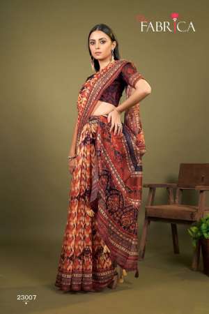 The Fabrica Presents Stelvin Cotton Daily Wear Sarees