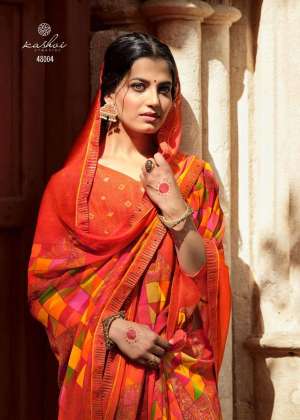 Kashvi Creation Presents Jasleen Georgette Printed Sarees