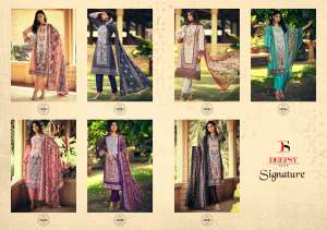 Deepsy Signature Embroidered Cotton Dupatta Salwar Suits