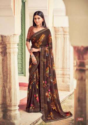 Supriya Georgette Printed Sarees