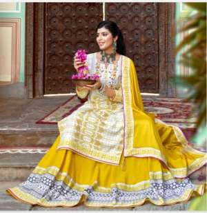 Presents Titlee Readymade Amazing Printed Lehenga Style Salwar Suits