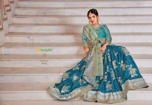 Presents Nirali Designer Wedding Wear Heavy Fancy Silk Sarees Catalog