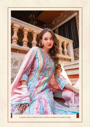 Zara Vol-3 Fantastic Print Kurti With Pant And Dupatta