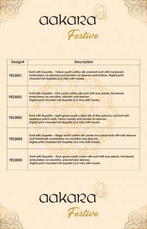 AAKARA FESTIVE VOL-3 3006