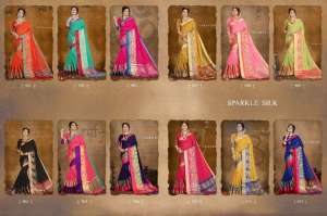 ASHAPURA SAREE SPARKLE SILK 913